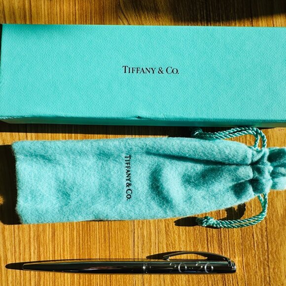 ✨ Tiffany & Co. Chrome Ballpoint Pen – “20·20” Limited Edition – Made in Germany - Picture 3 of 11